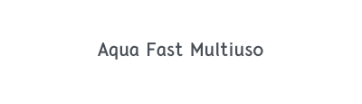 Aqua Fast Multiuso