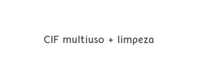 CIF multiuso limpeza